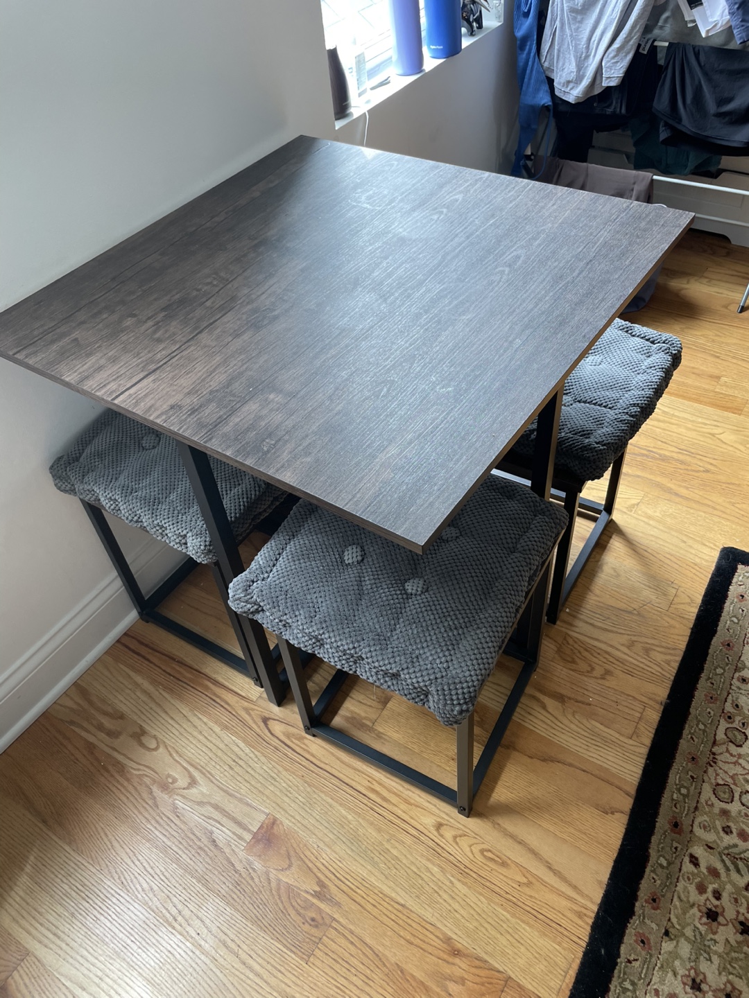 Yaheetech Dining Table Set - Drift Brown