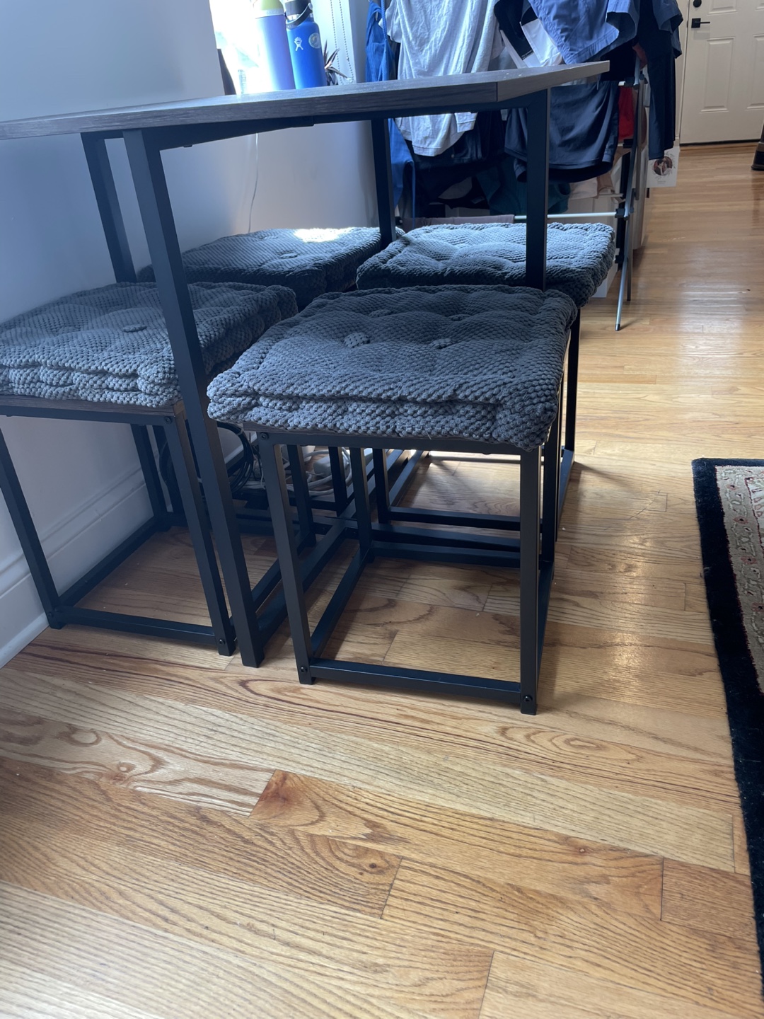 Yaheetech Dining Table Set - Drift Brown - photo 2