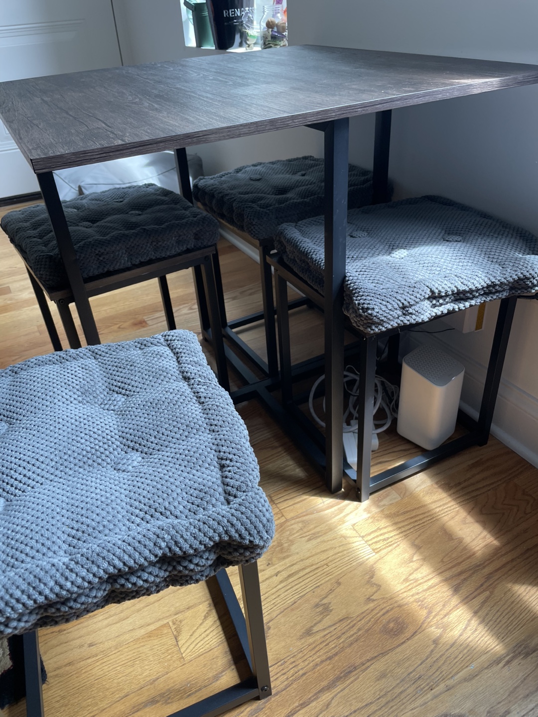 Yaheetech Dining Table Set - Drift Brown - photo 3