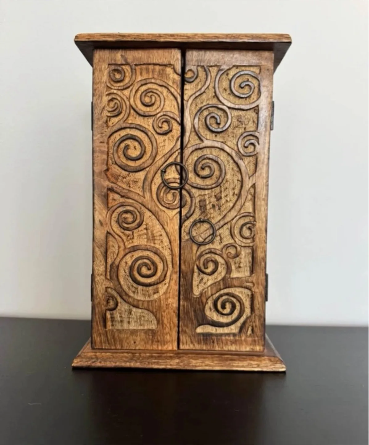 Wooden Carved Small Cabinet thumbnail