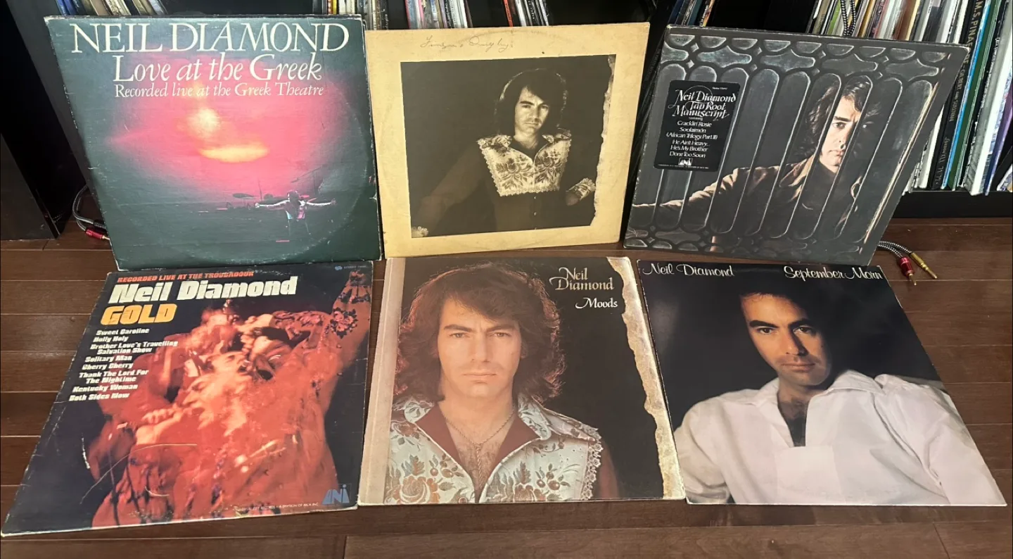 Neil Diamond vinyl records $15 for all 6 thumbnail