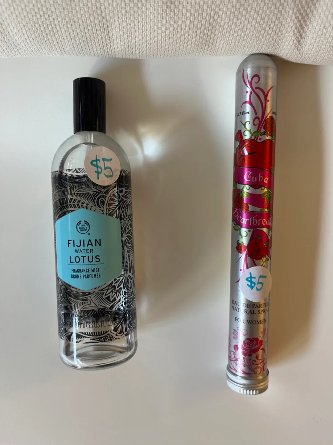 The Body Shop Fijian Water Lotus & Cuba Heartbreak Perfume thumbnail
