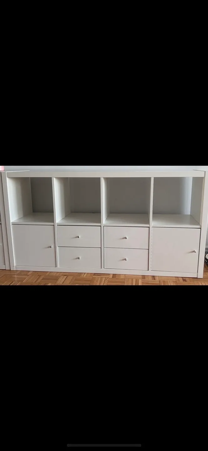 IKEA Kallax Shelf Unit - White (2 items) thumbnail