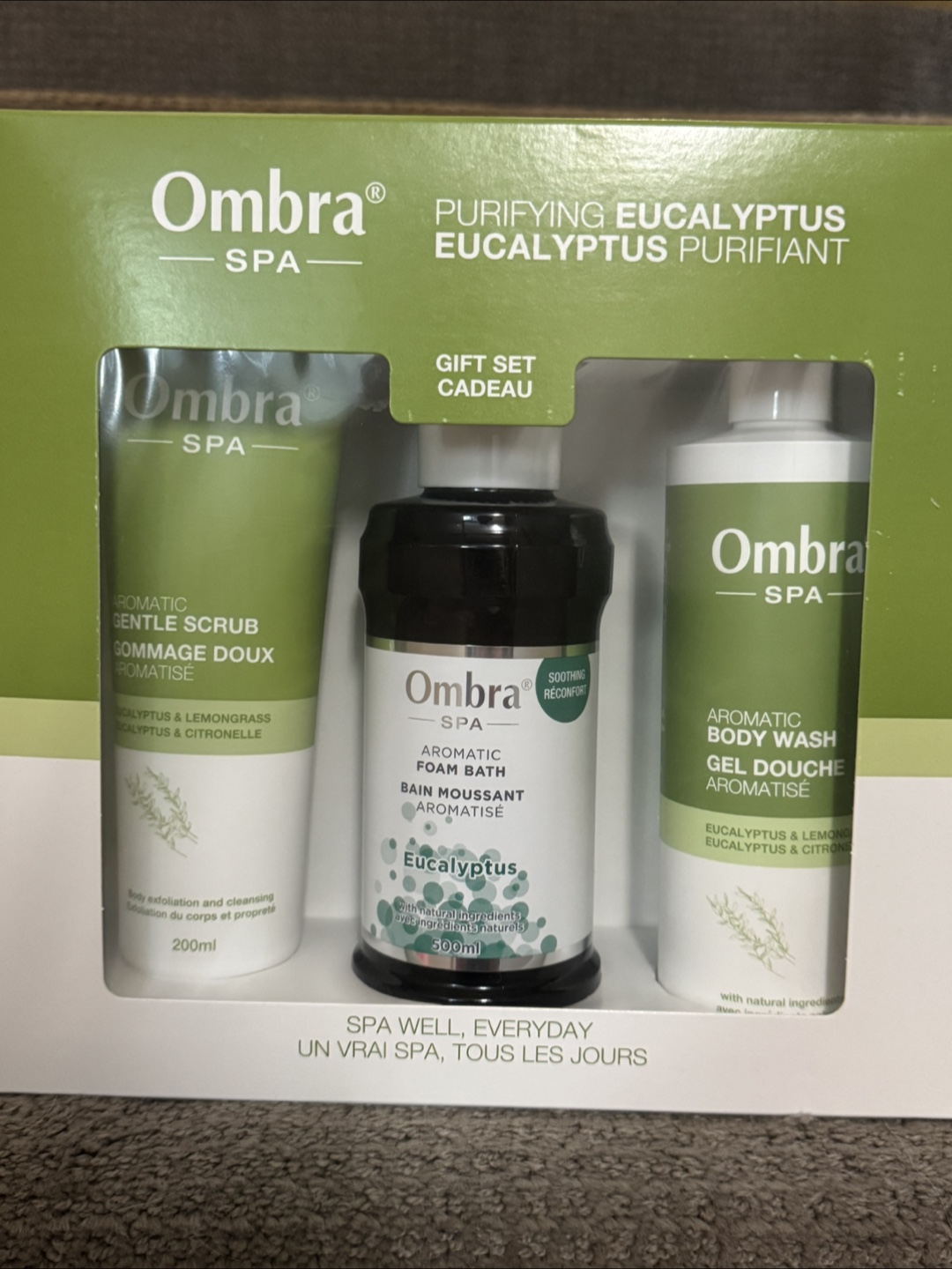 Ombra Spa Eucalyptus Gift Set - New