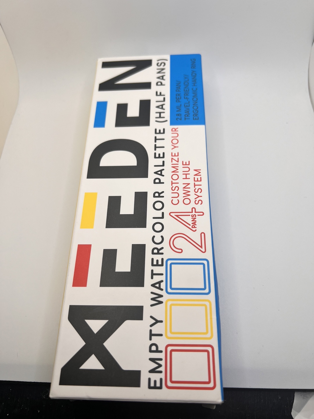 REEDEN Empty Watercolor Palette (Half Pans)