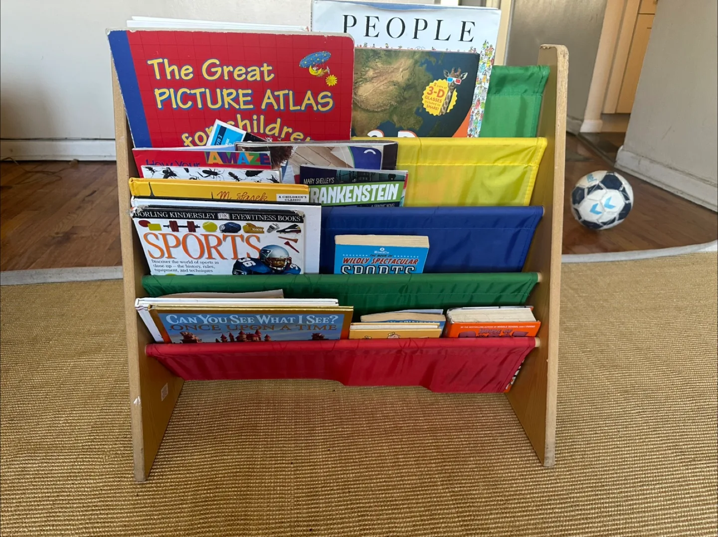 Sling Bookshelf for Kids 🧡 image indicator(2)