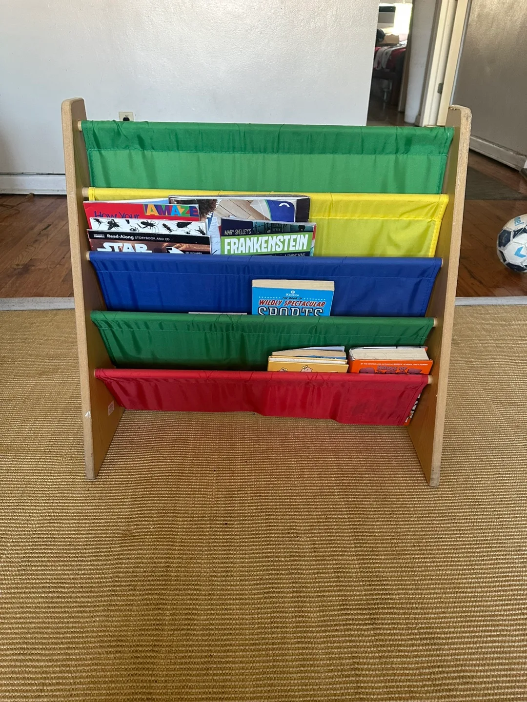 Sling Bookshelf for Kids 🧡 image indicator(3)