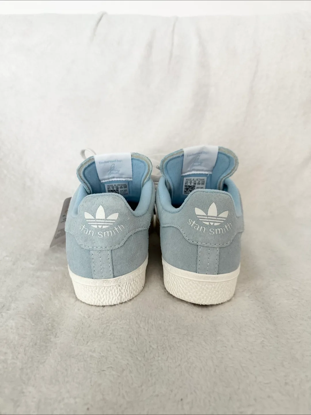Brand New Adidas Stan Smith CS W Suede -size 38 Light Blue image indicator(3)