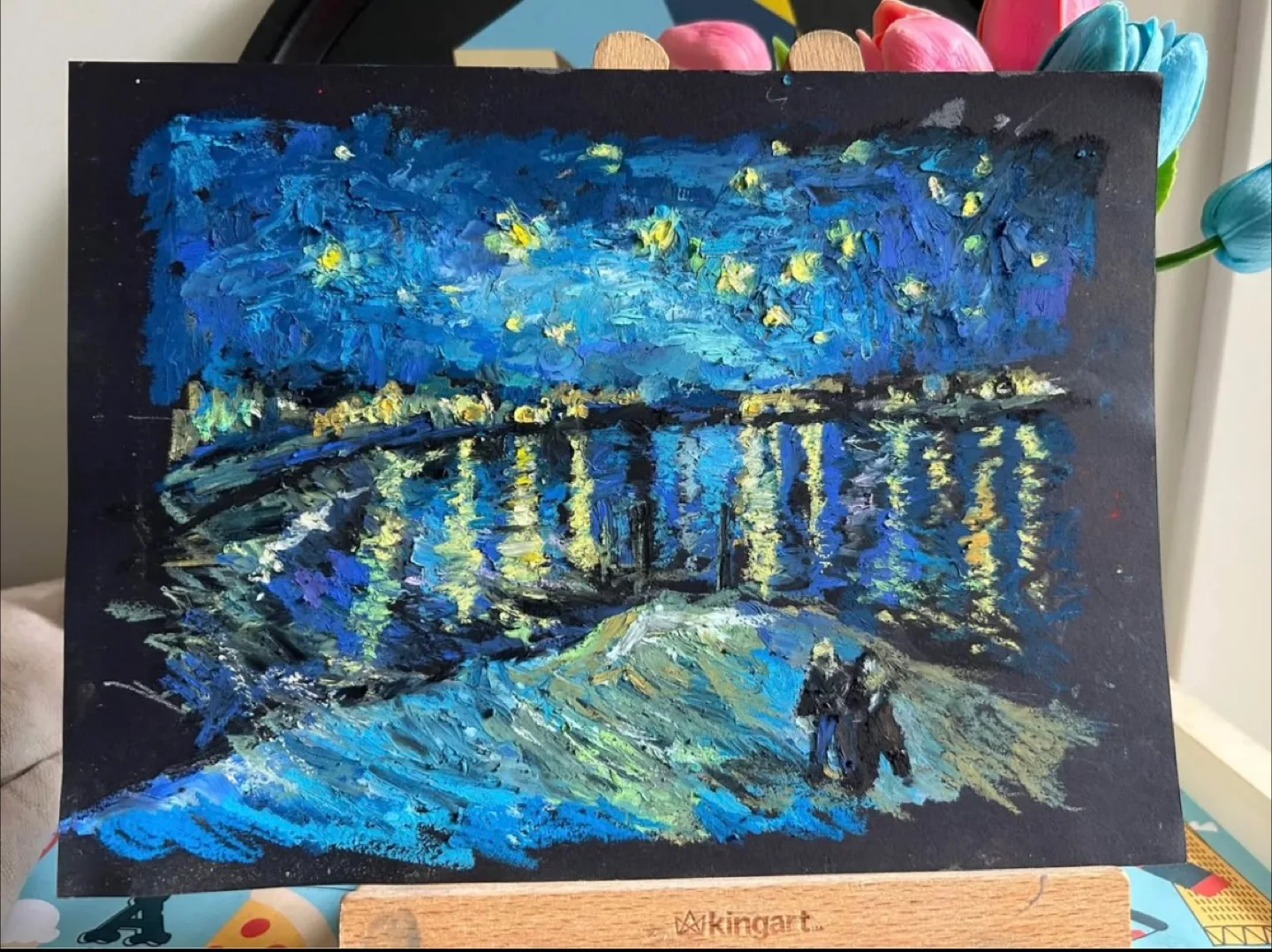 “Starry Night over the Rhône” painting image indicator(2)