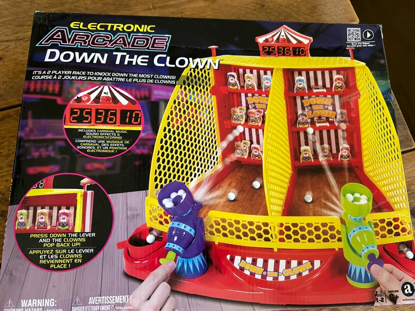 Retro Carnaval Game - Shot Down the Clown thumbnail