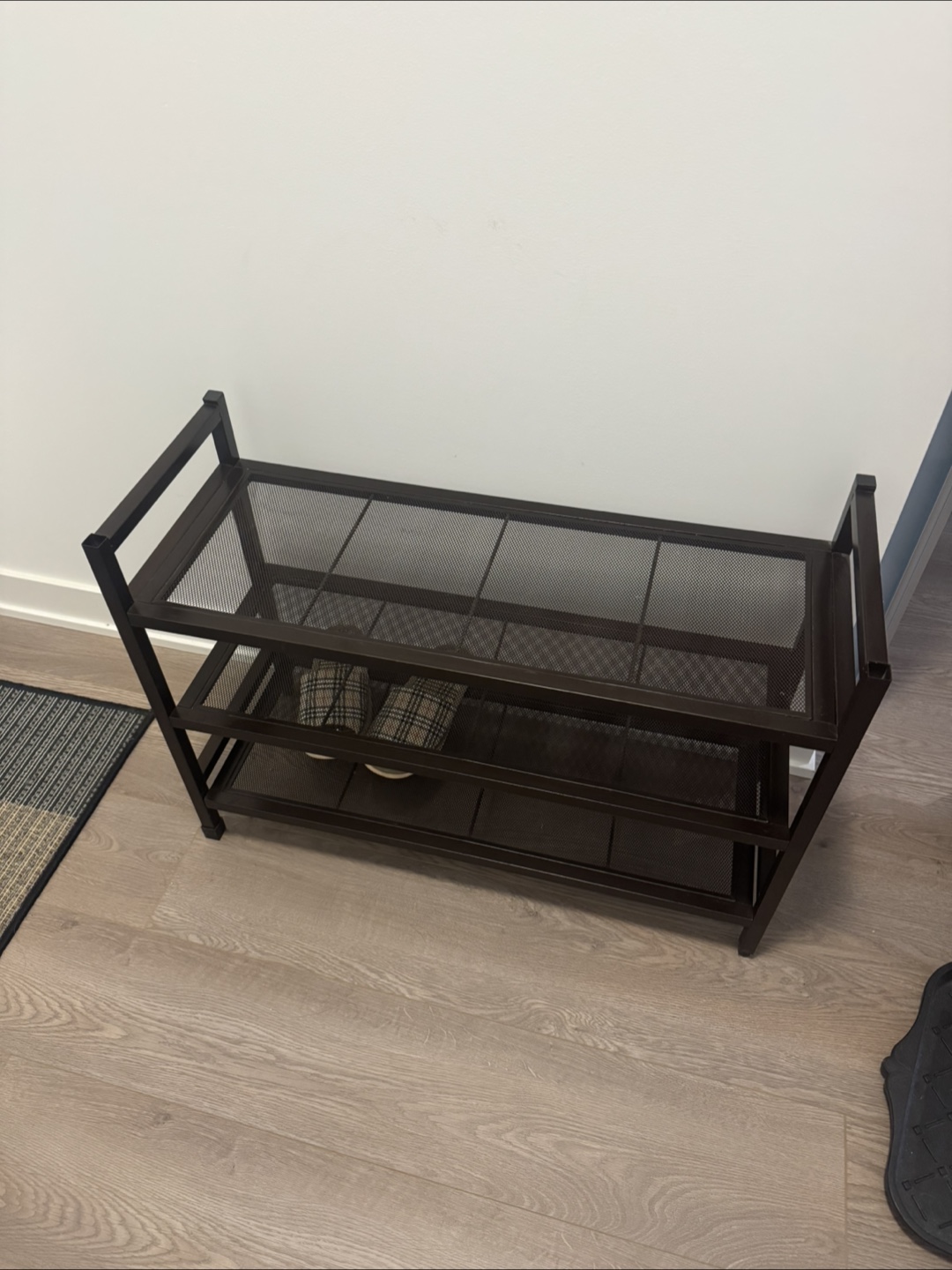 Metal 3-Tier Shoe Rack - photo 2