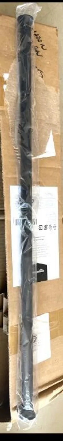 Shower Curtain Tension Rod - Black - 36-54in image indicator(4)