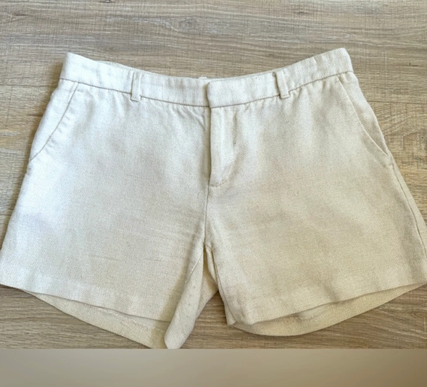 Banana Republic Linen Blend Shorts - Size 8 thumbnail