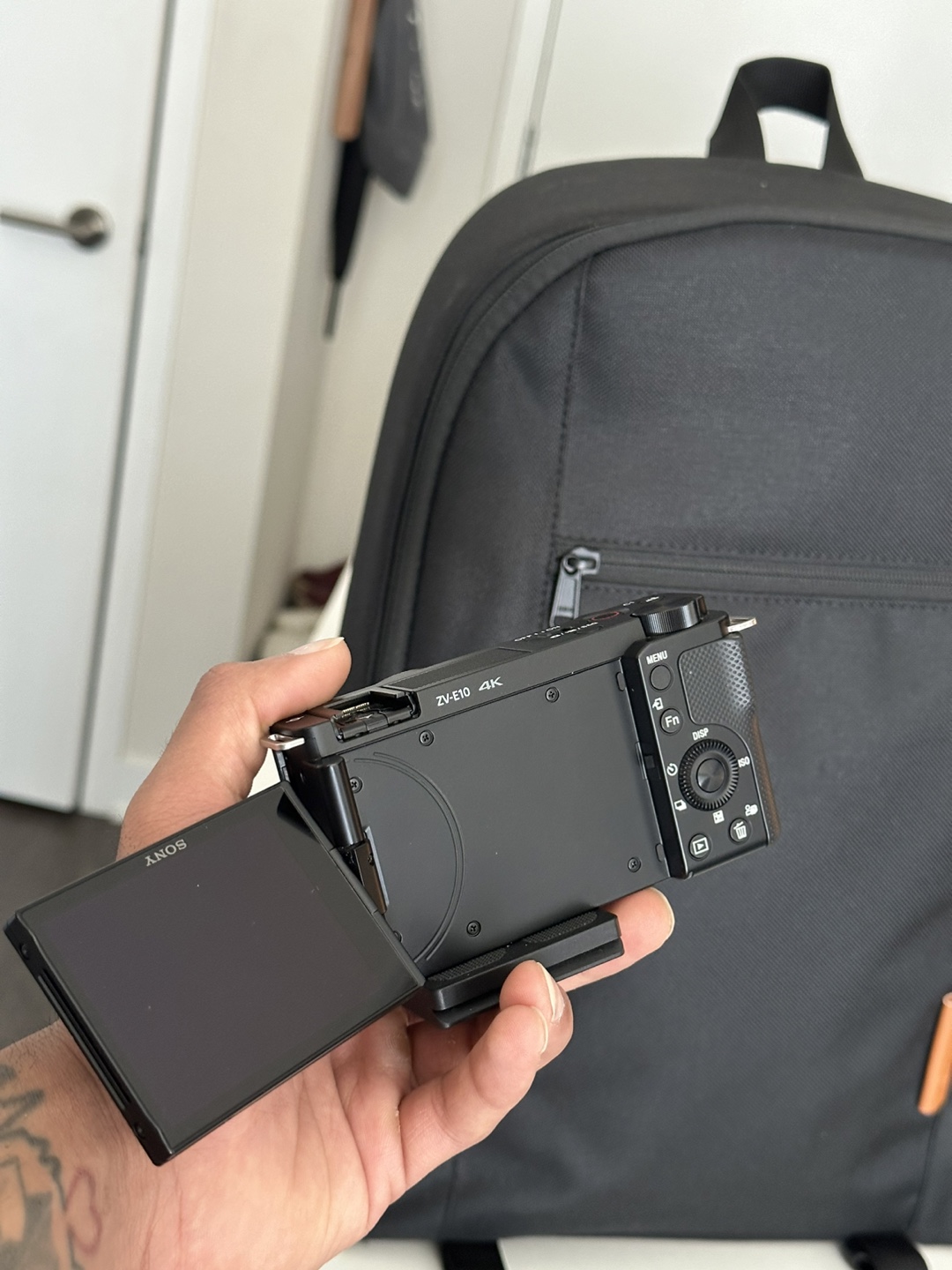 Sony ZV-E10 4K Camera with Sigma 35mm f/1.4 Lens