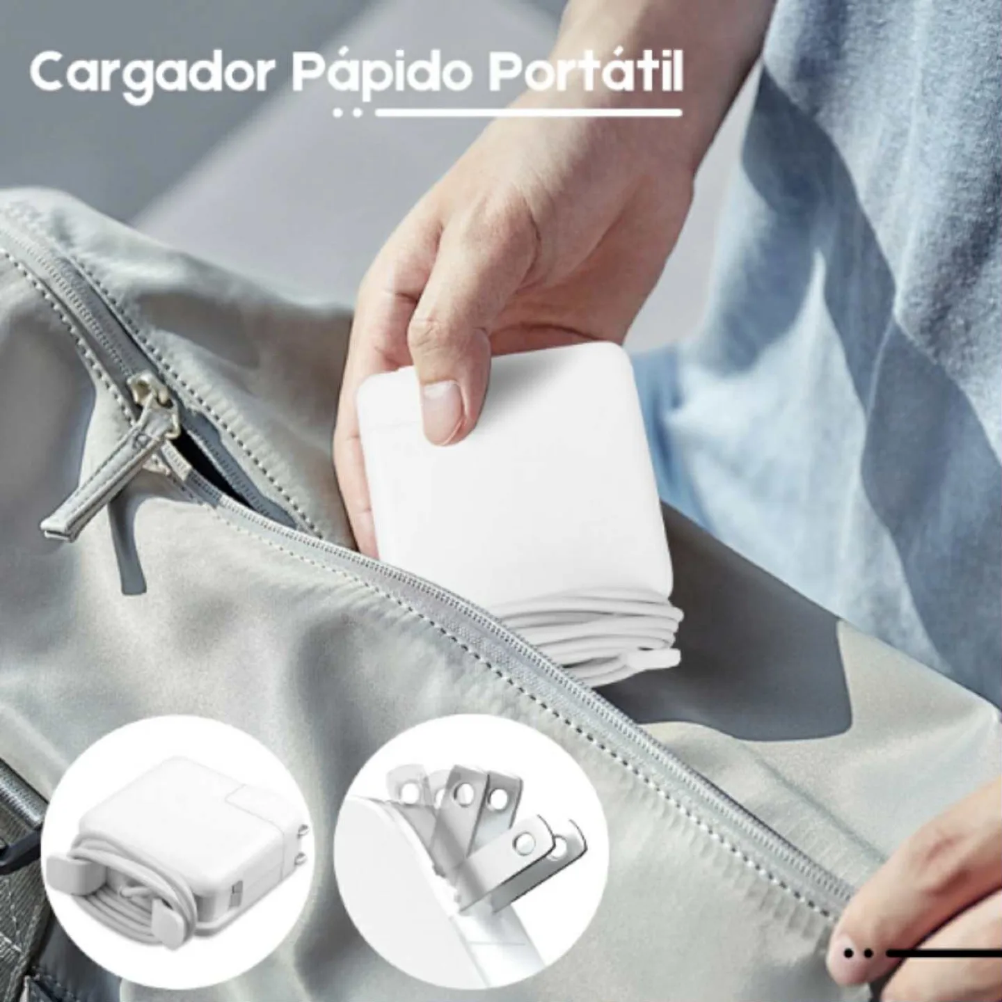 *Brand New* 85W L-shaped computer fast charging head image indicator(9)