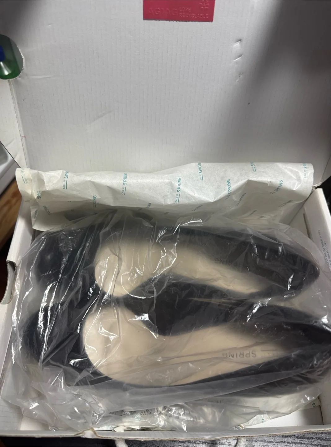 Call It Spring Beige Heels Size 9 thumbnail
