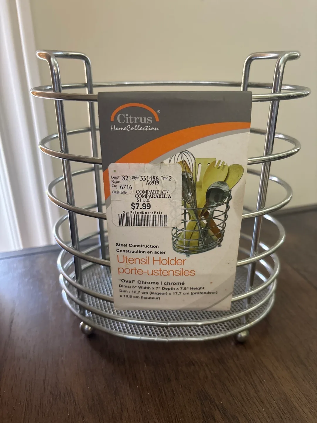 Citrus Home Collection Utensil Holder thumbnail