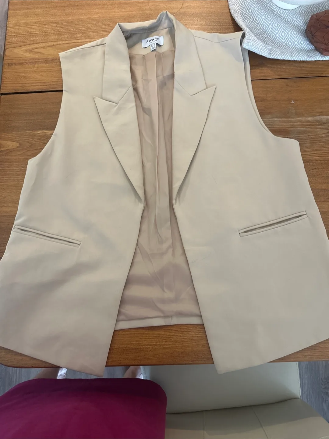 Aware by Vero Moda Vest - Size US 8 thumbnail
