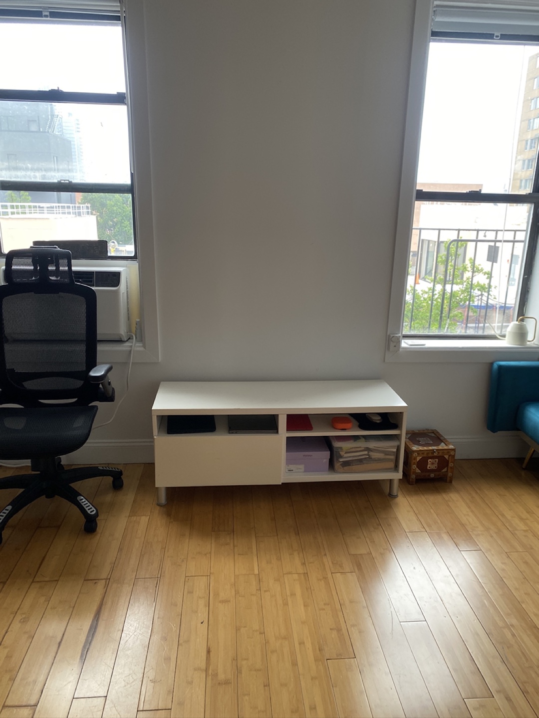 White TV Stand/ Media Console