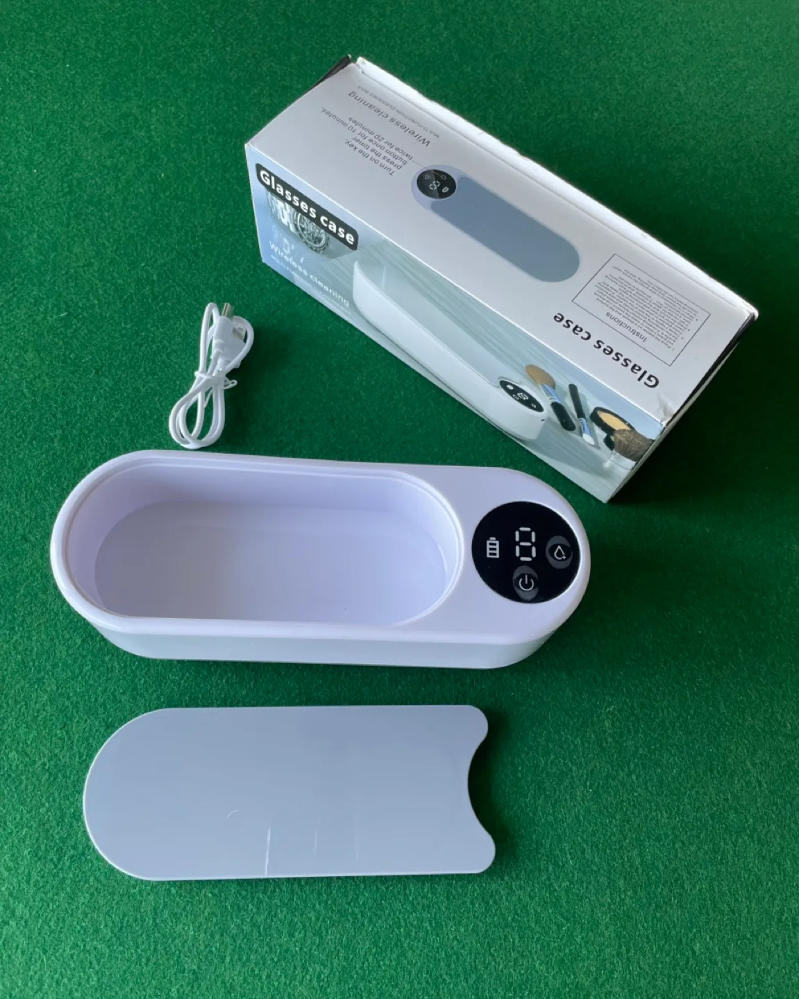 New Ultrasonic Jewelry Cleaner - White image indicator(2)