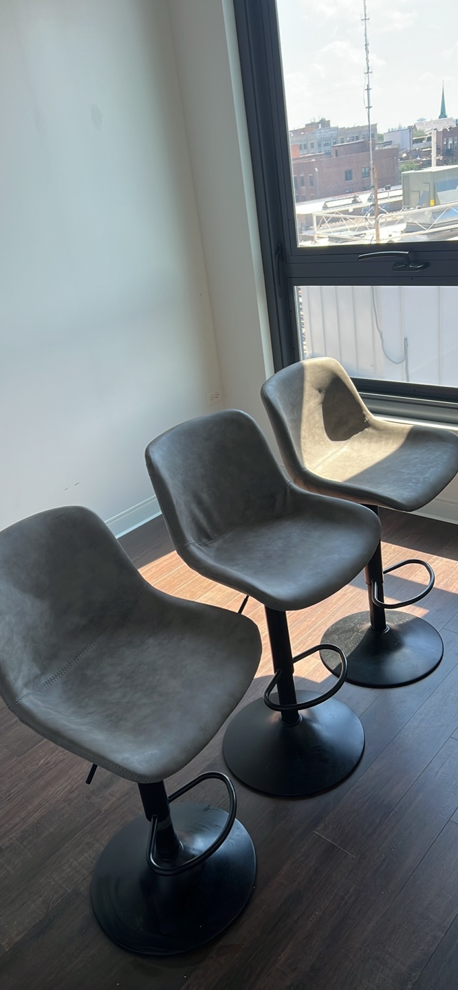 Set of 3 Bar Stools