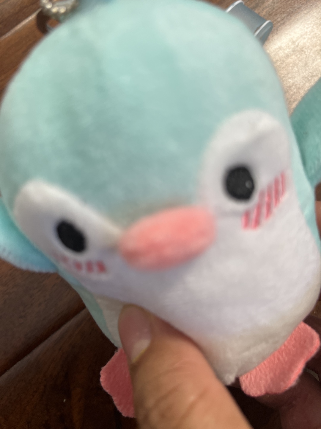 Little blue penguin with a keychain - photo 5