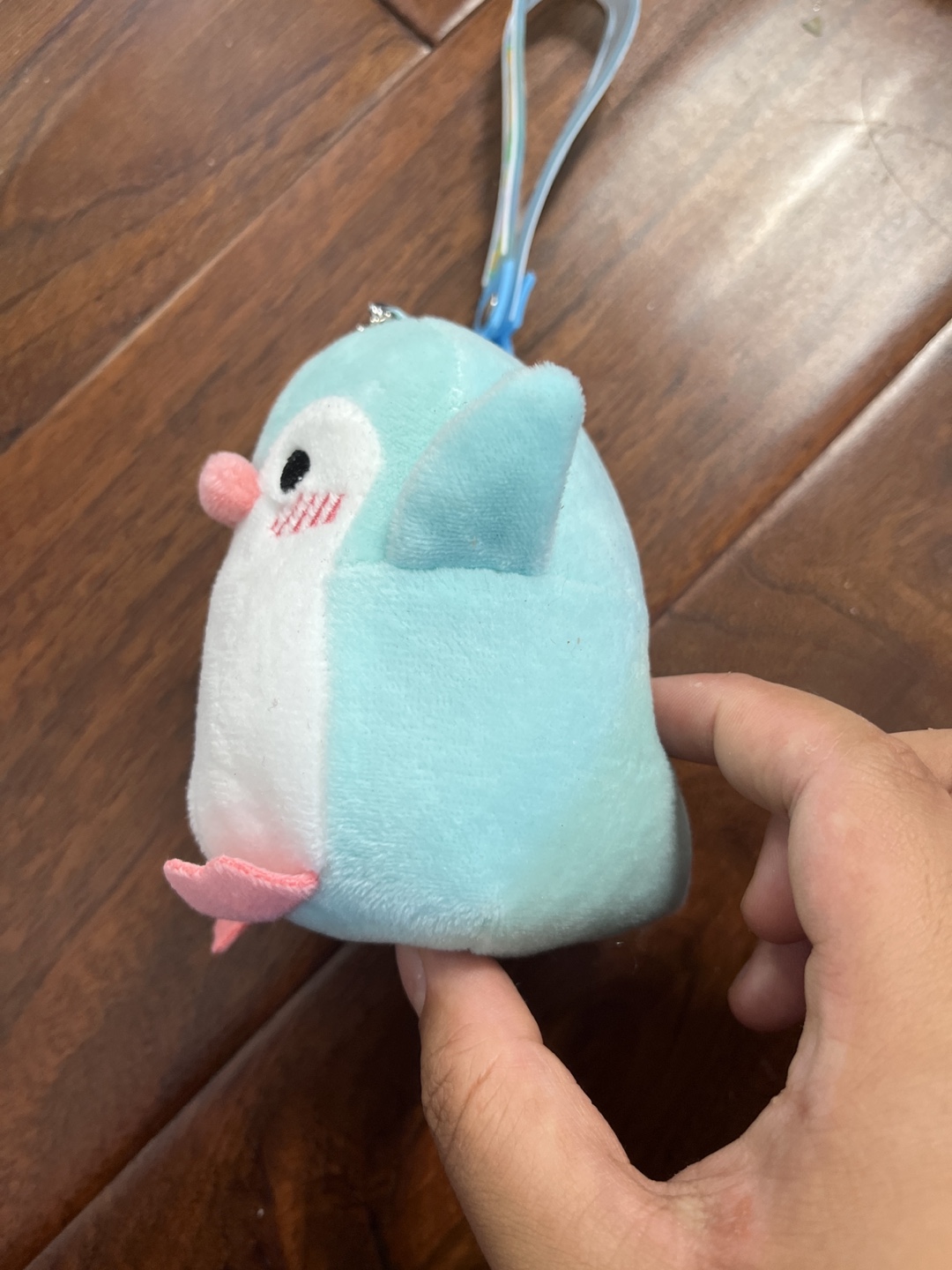 Little blue penguin with a keychain - photo 4