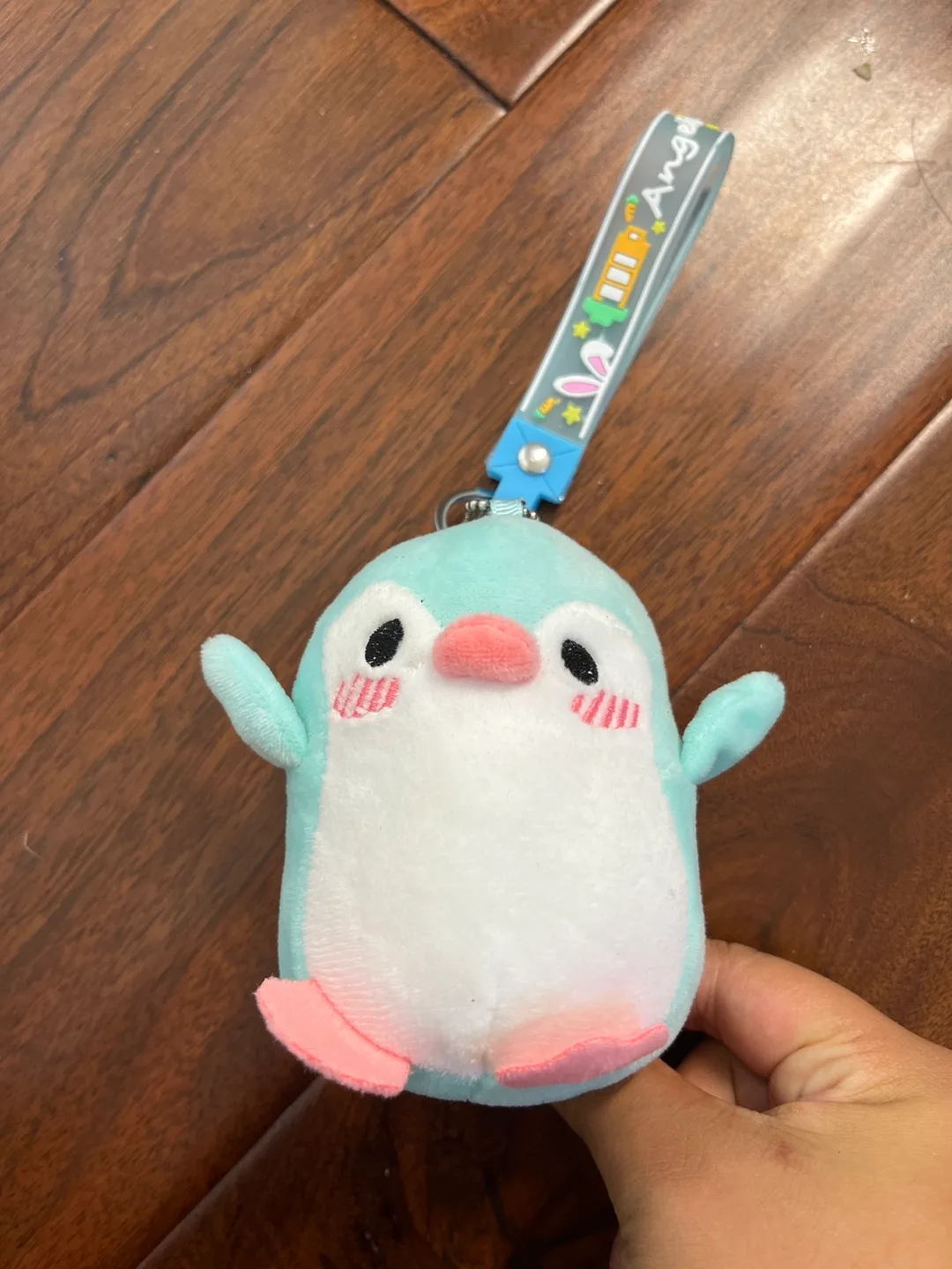 Little blue penguin with a keychain thumbnail