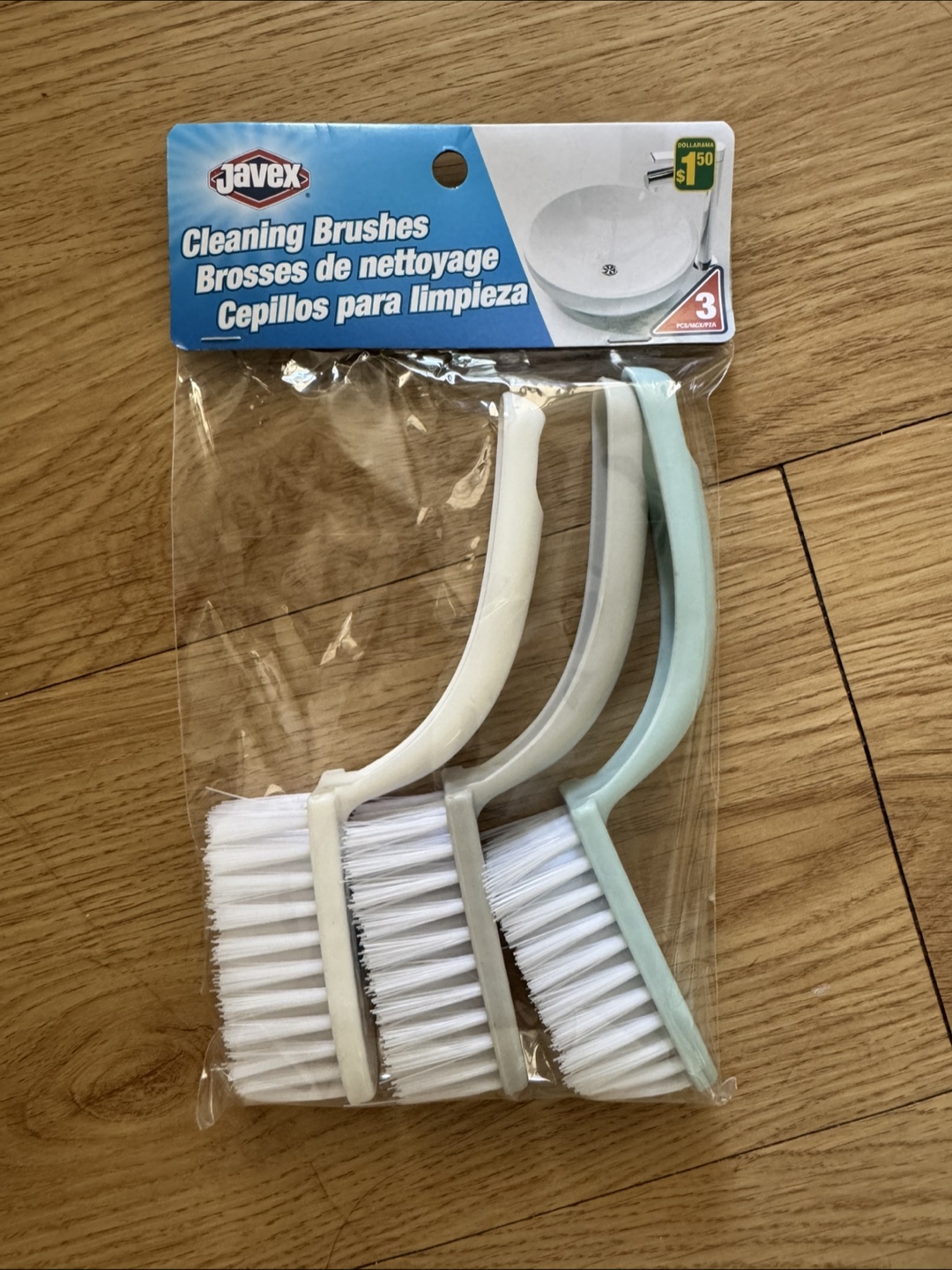 New Cleaning Brushes - 3 Pack