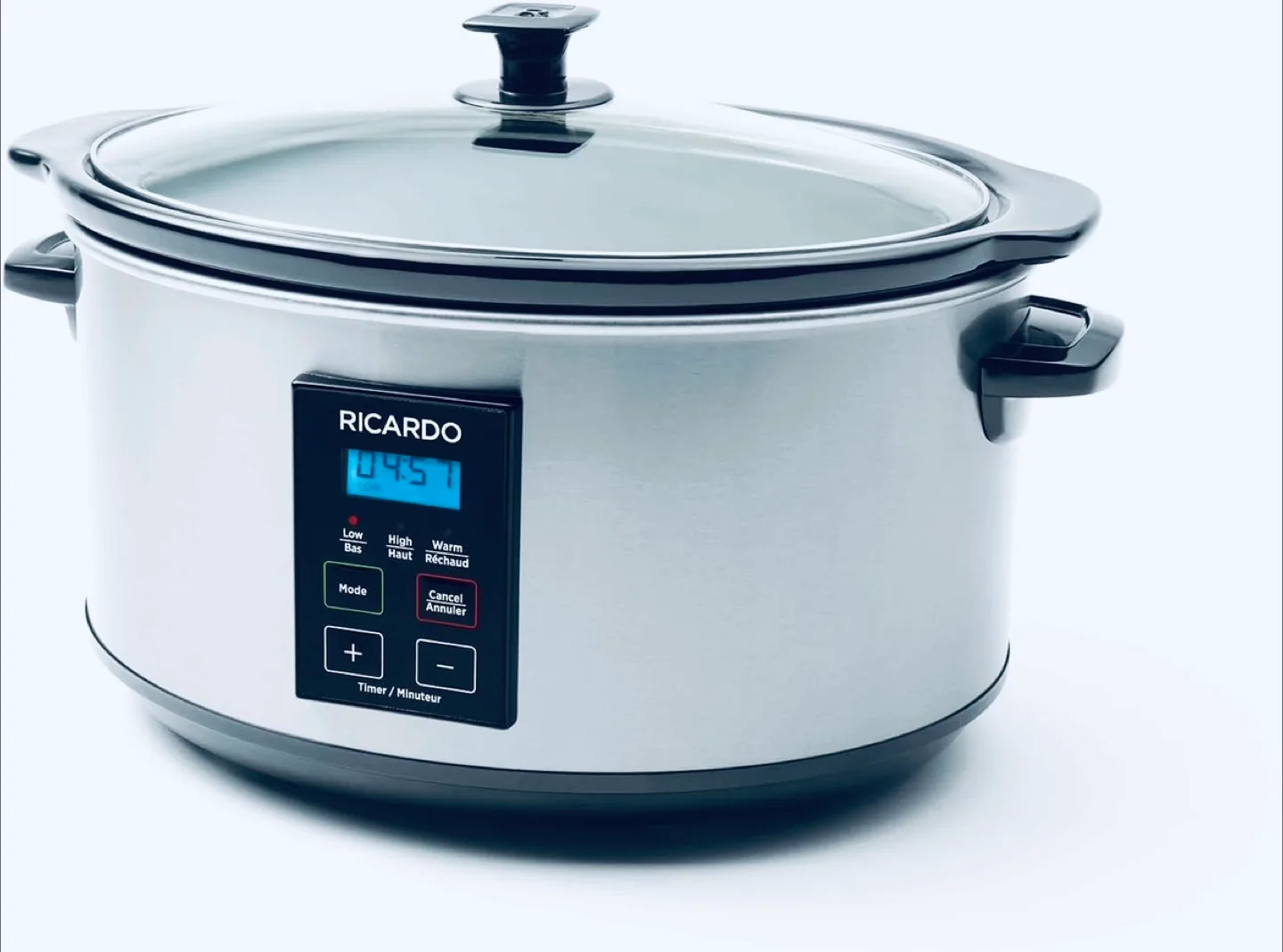 RICARDO Digital Slow Cooker, 6 qt (5.5 L) thumbnail