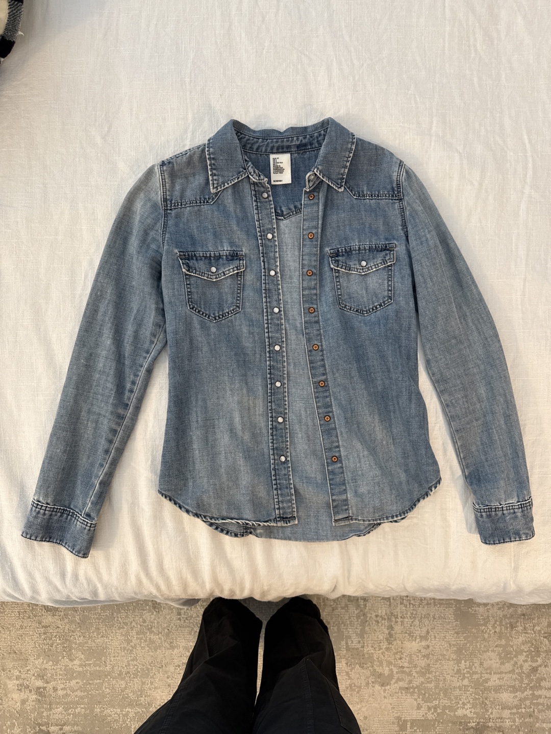 H&M Denim Shirt - Size 2
