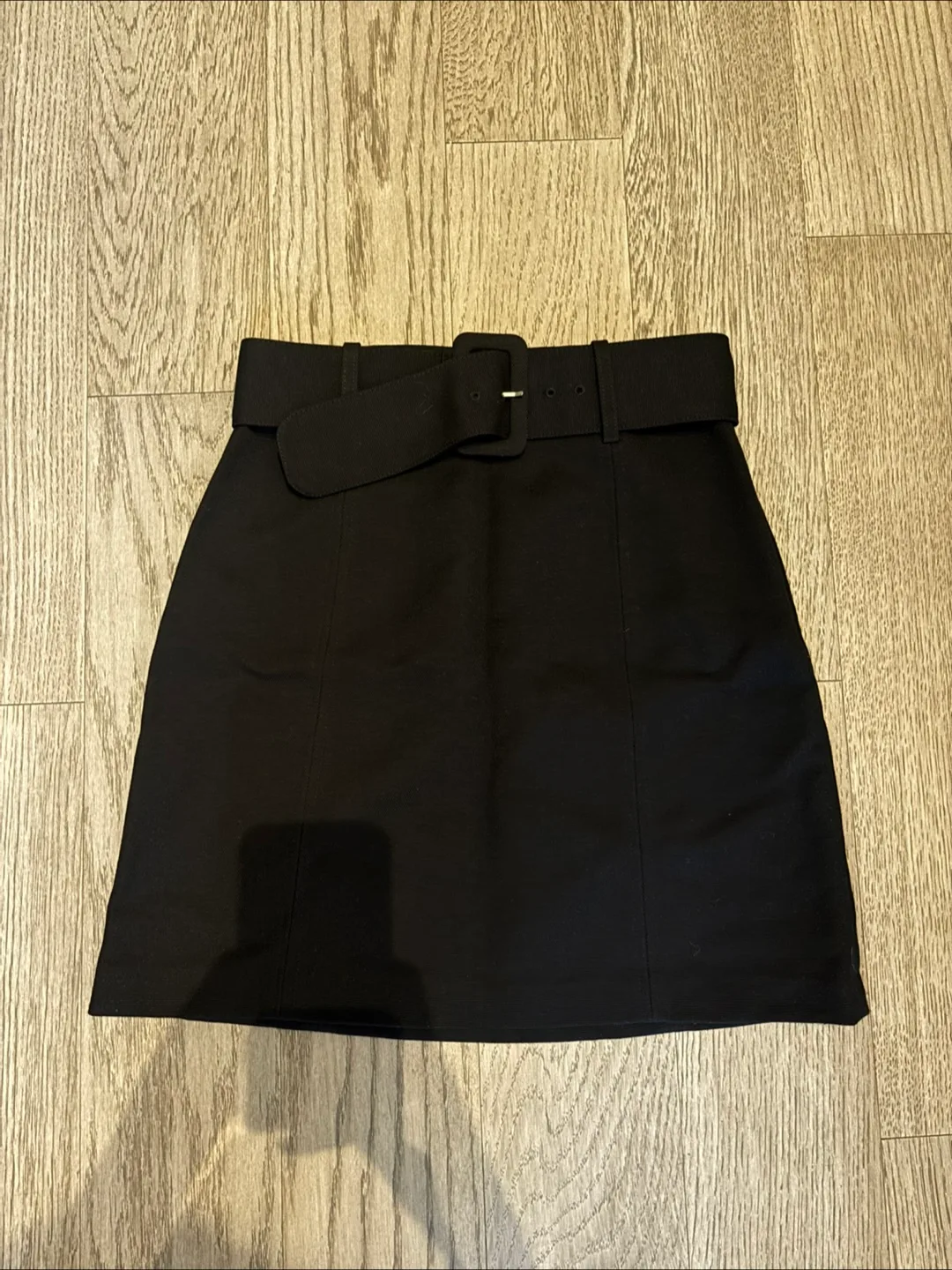 H&M Black Mini Skirt - Size US 2 thumbnail