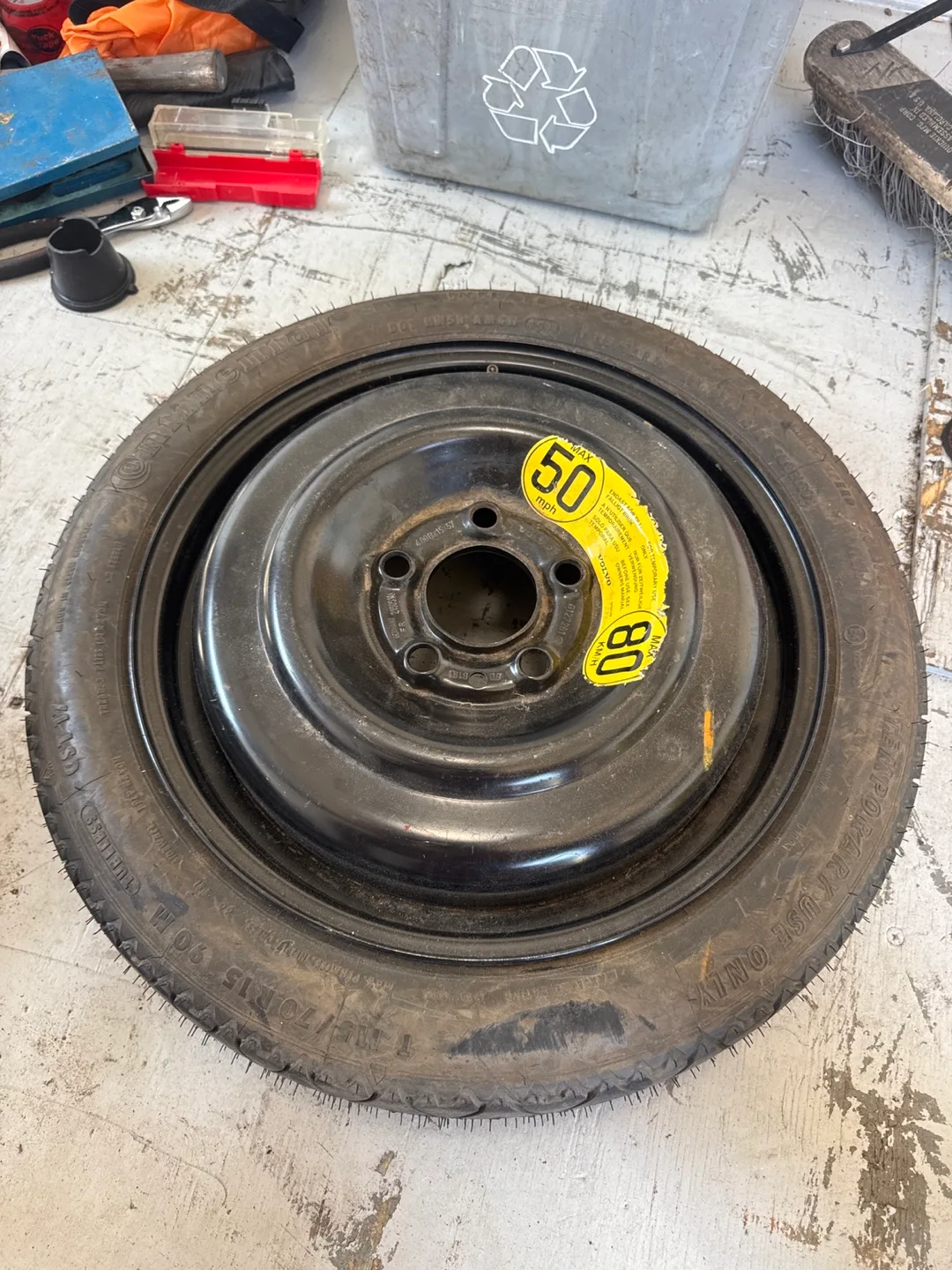 T115/70R15 90M Temporary Use Tire thumbnail