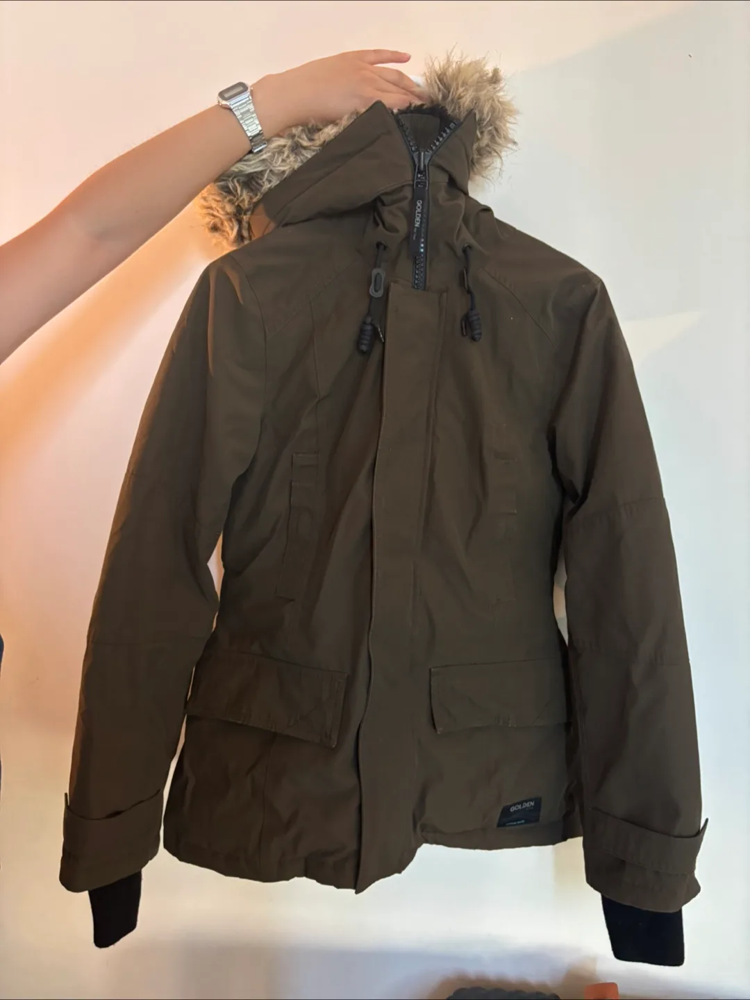 Aritzia TNA Golden Larsen Parka - Khaki image indicator(2)