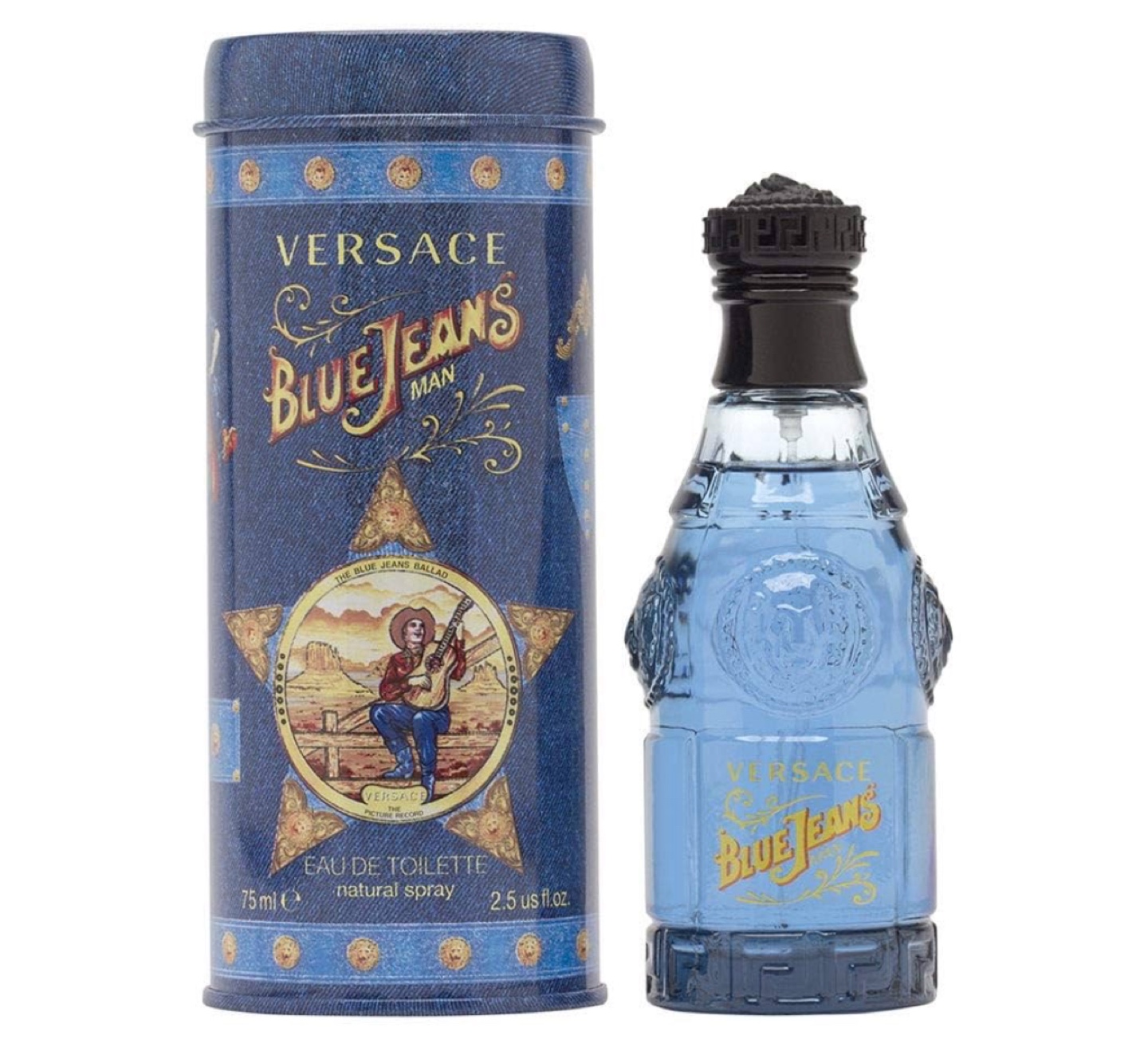 Versace Blue Jeans Man Eau De Toilette 75ml