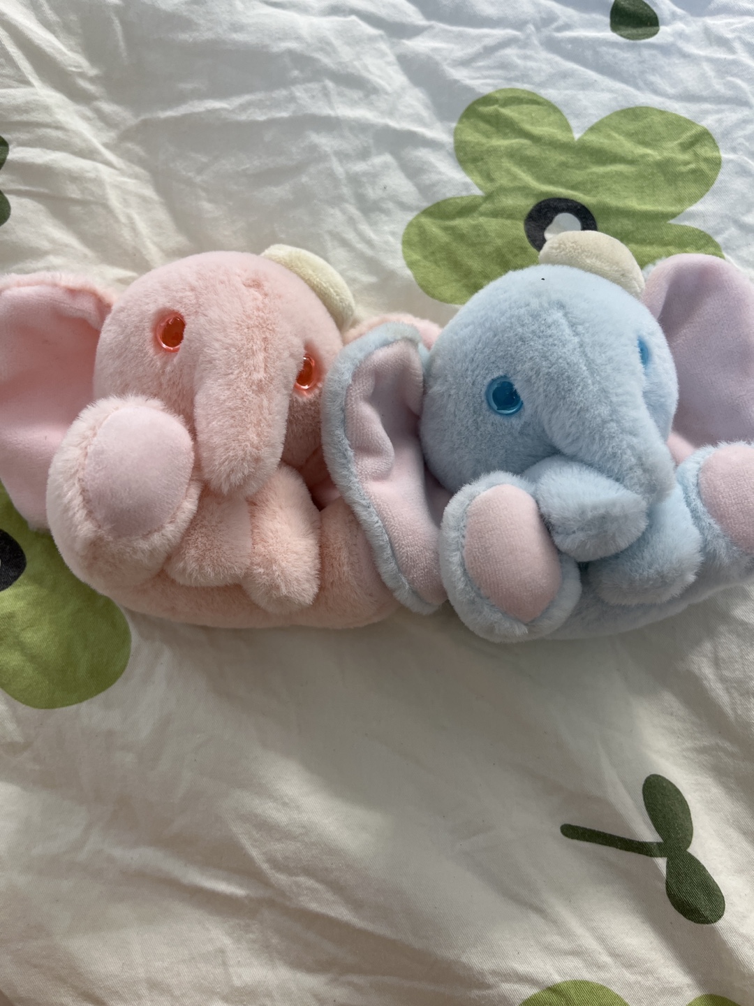 Bo and Po are elephant twins.