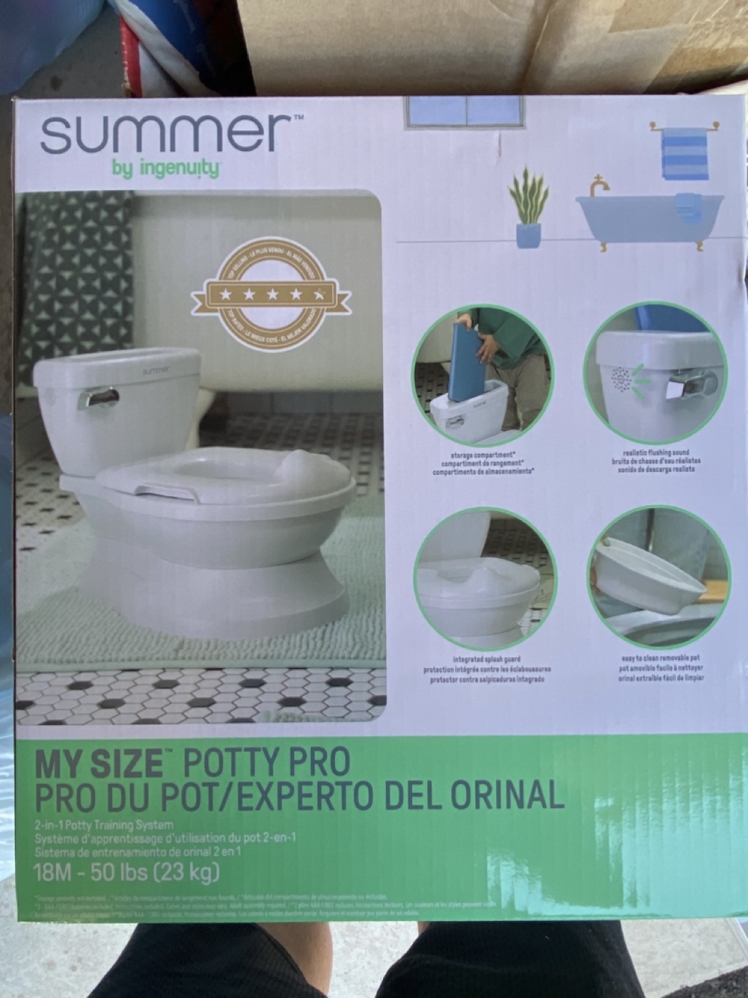 Summer My Size Potty Pro Training Toilet