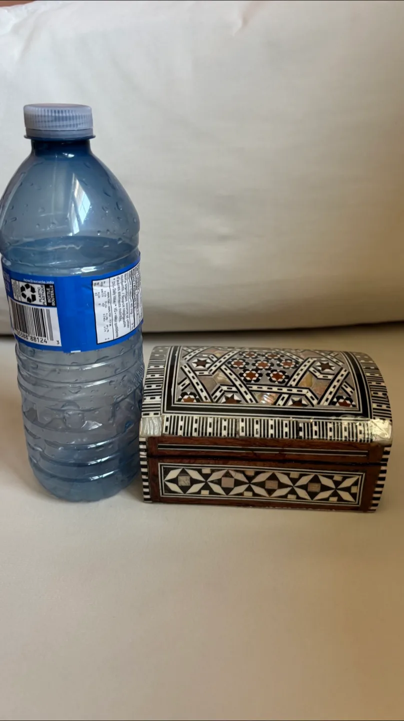 Inlaid Wooden Trinket Box thumbnail
