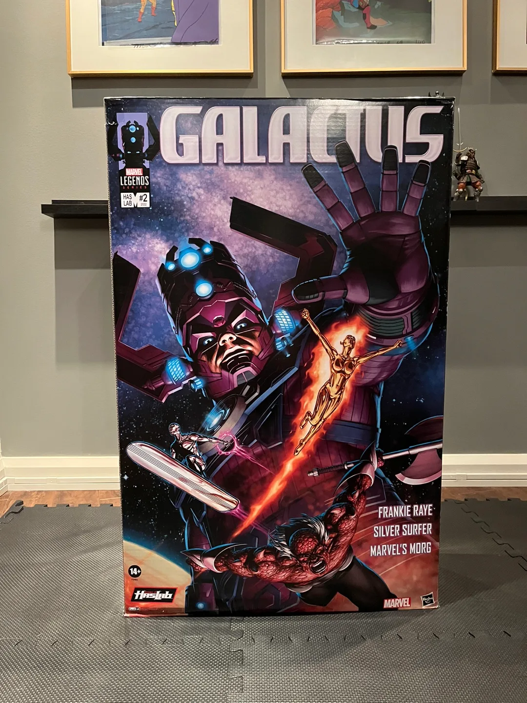 Marvel Legends HasLab Galactus Figure thumbnail