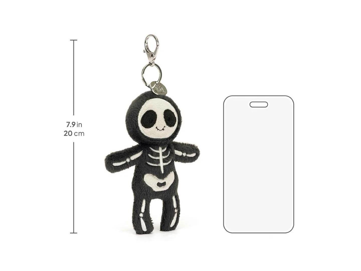 Jellycat Skeleton Bag Charm image indicator(3)
