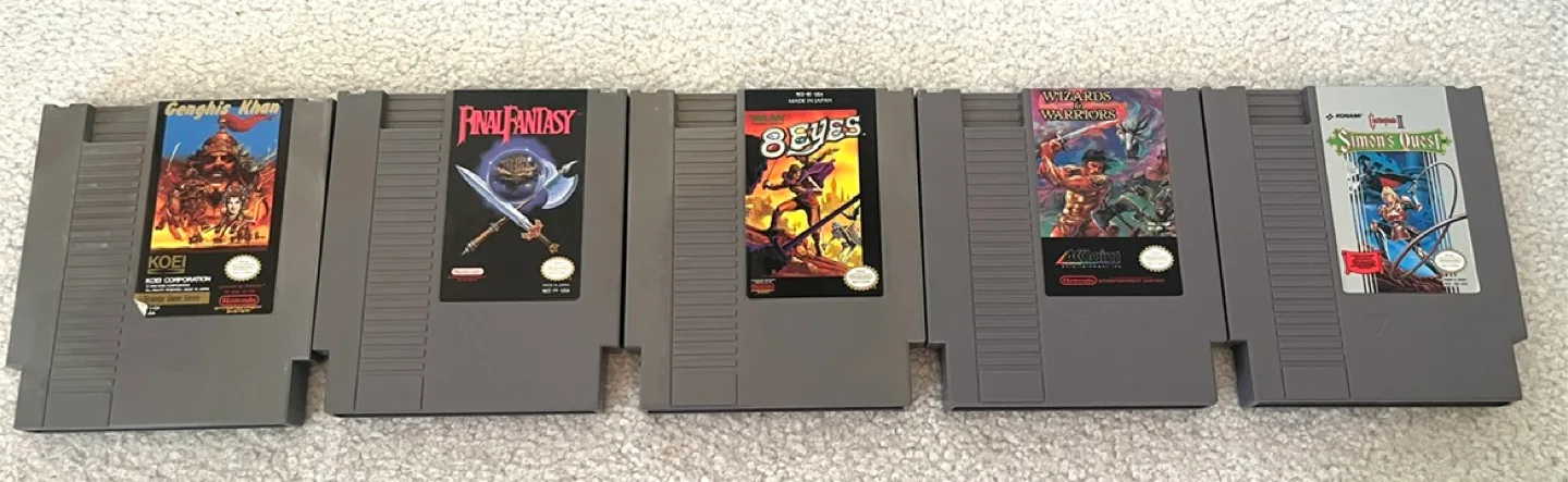 Classic/Vintage Nintendo Games! Collectible image indicator(3)