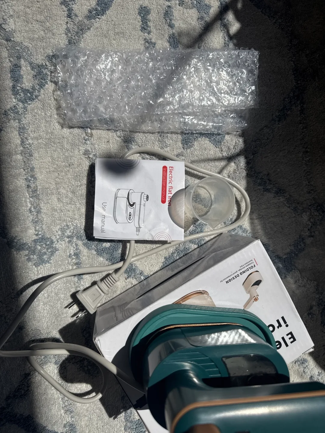 New Folding Electric Iron - Portable Design image indicator(5)