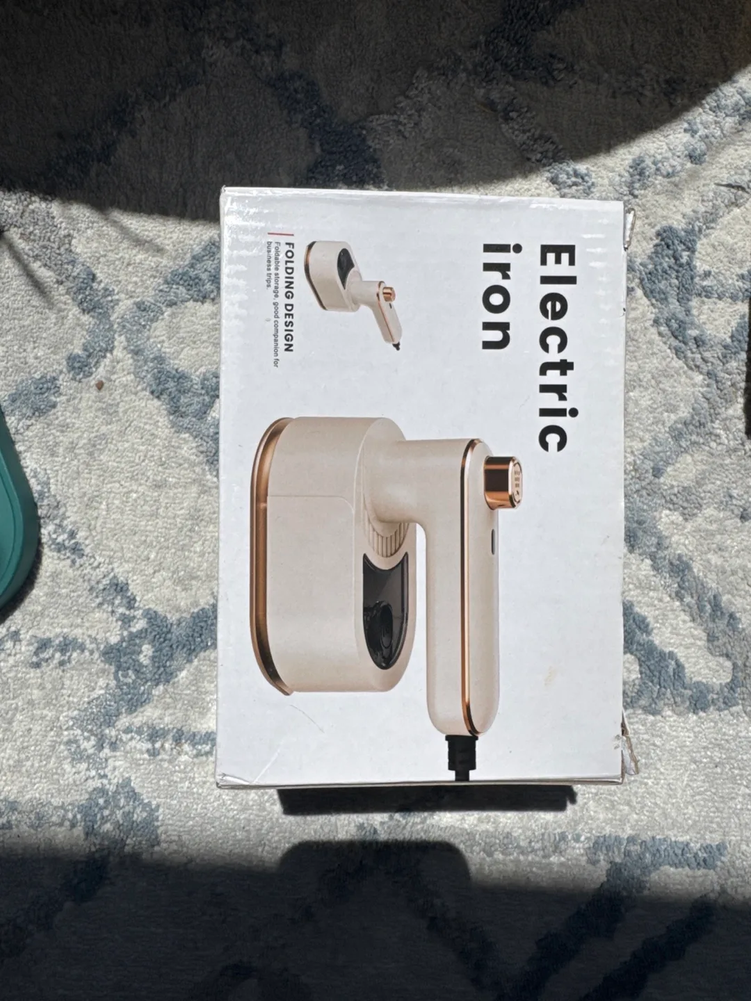 New Folding Electric Iron - Portable Design image indicator(2)