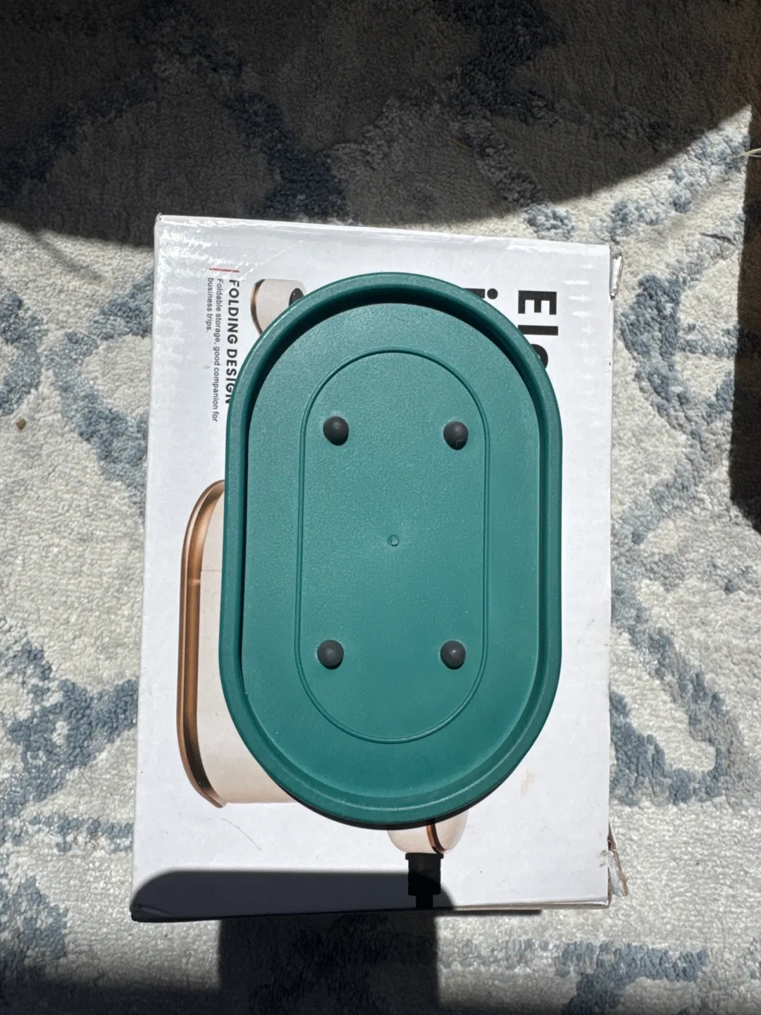 New Folding Electric Iron - Portable Design image indicator(3)