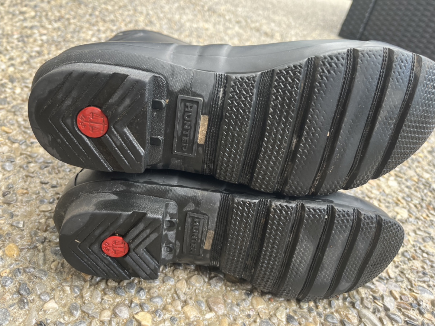 Hunter Black Rain Boots - Size 10 - photo 4