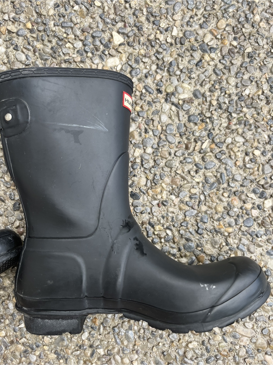 Hunter Black Rain Boots - Size 10 - photo 5