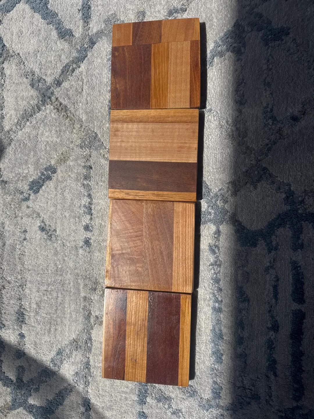 Handmade Wooden Coasters (Set of 4) image indicator(2)