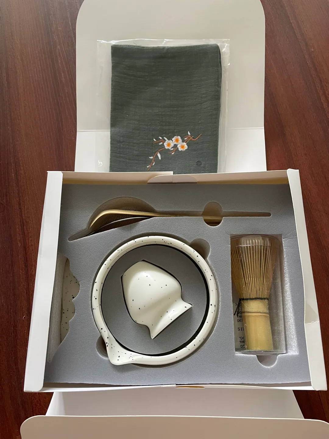Matcha Tea Set with Whisk, Bowl, and Accessories thumbnail