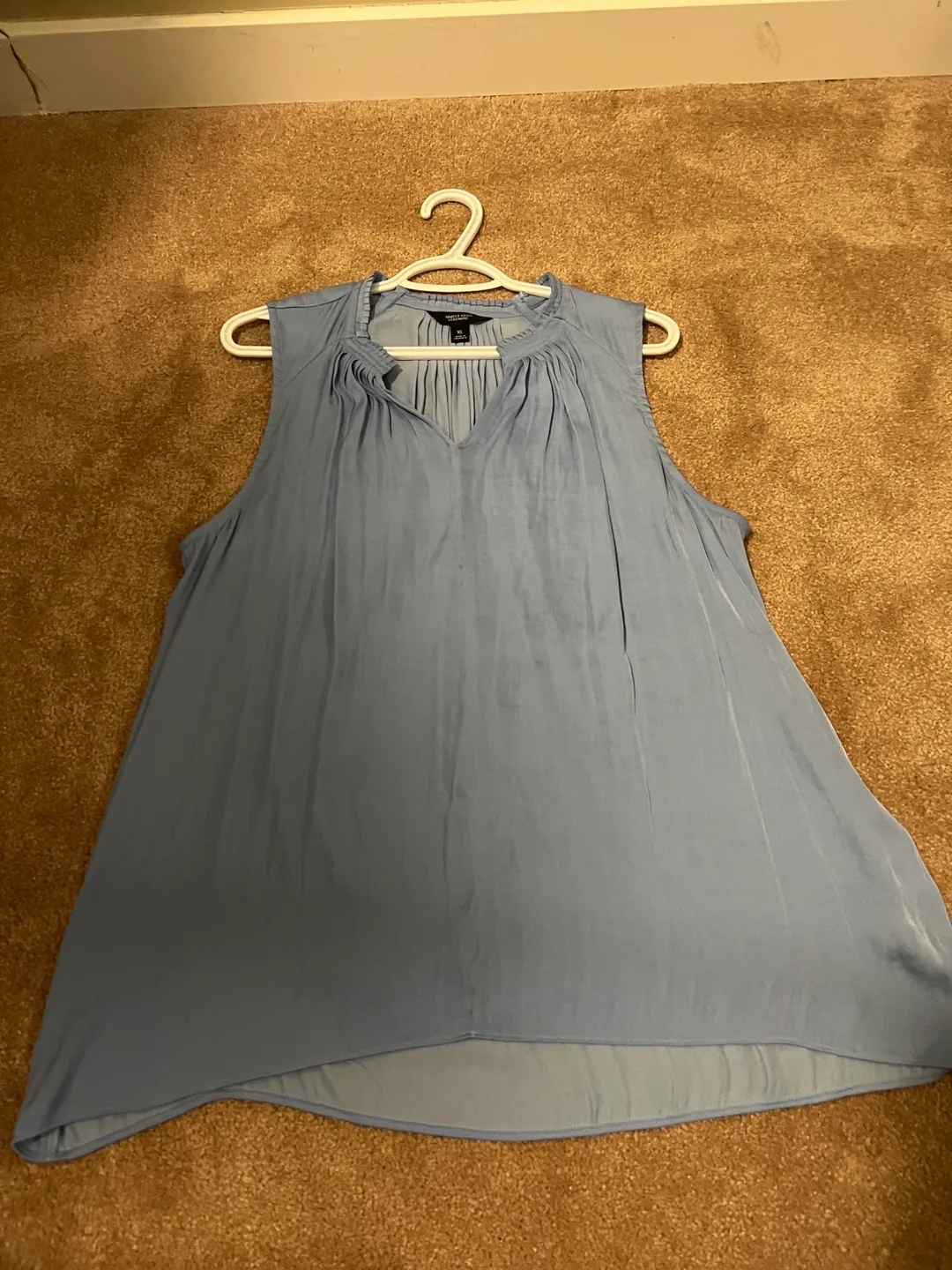 Simply Vera Vera Wang Blue Top - XL thumbnail