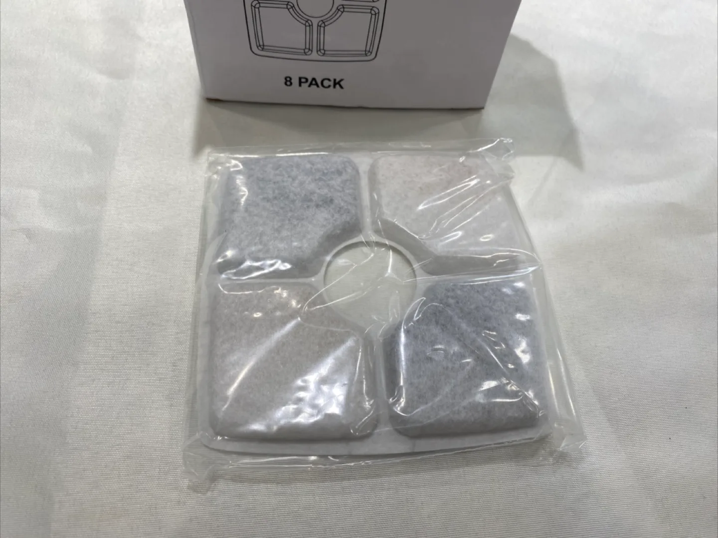 New Pet Fountain Replacement Filters - 8 Pack image indicator(4)